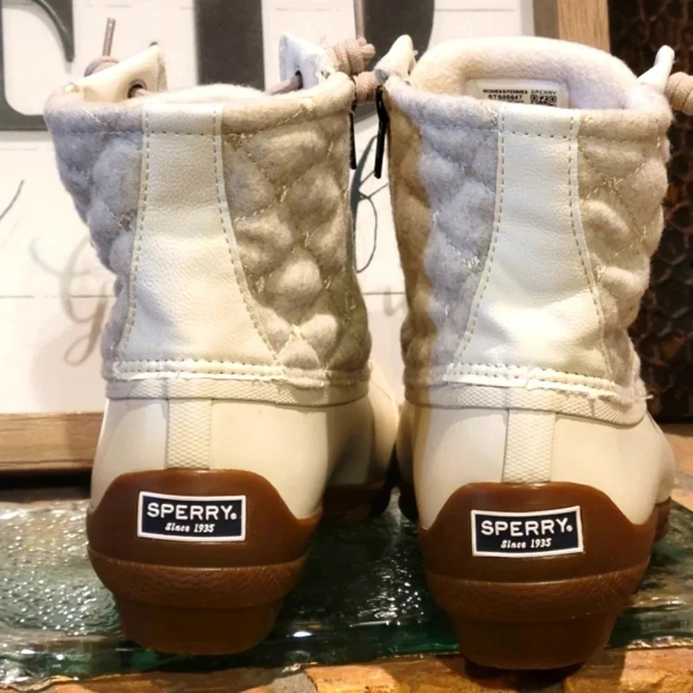 Sperry Syren Gulf Duck Winter Fall Boot Wmns Sz 9.5 #STS75647 - Picture 6 of 14